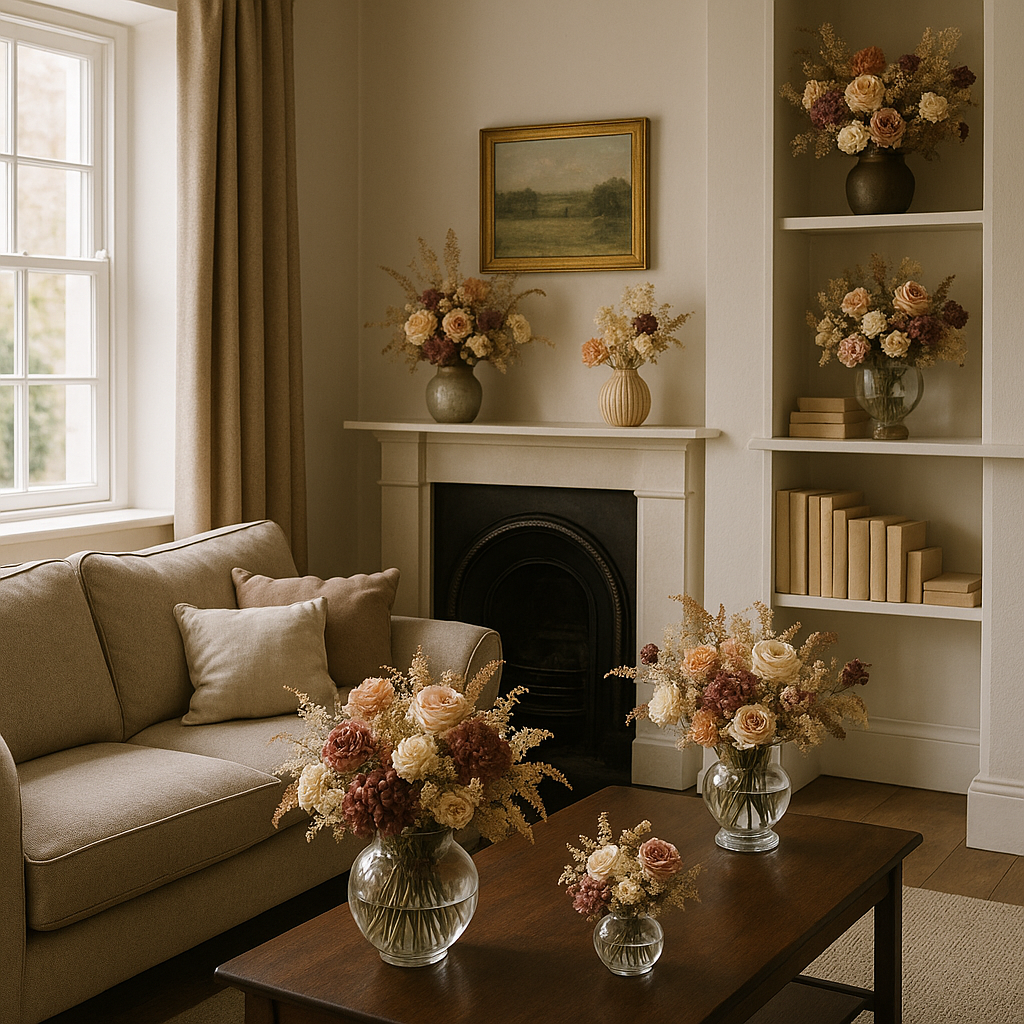 Creating Elegant Home Décor with Preserved Flowers