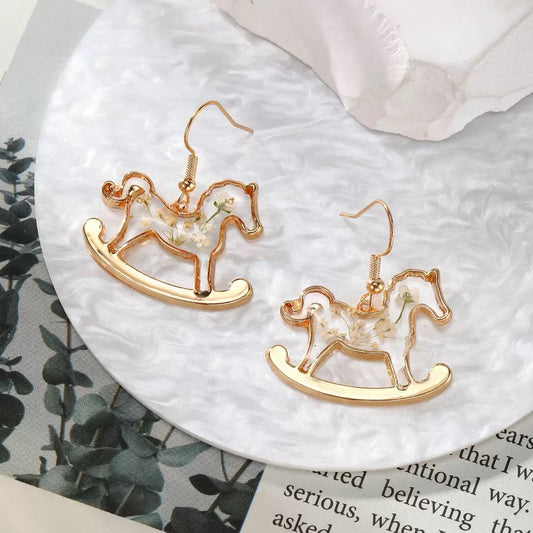 Rocking Horse Earrings