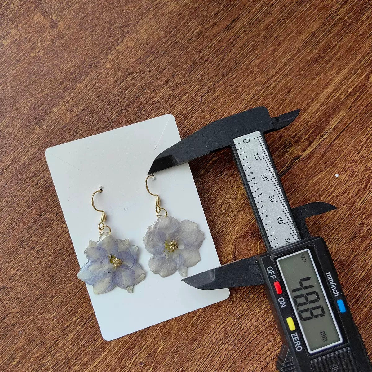 Lilac Flower Earrings