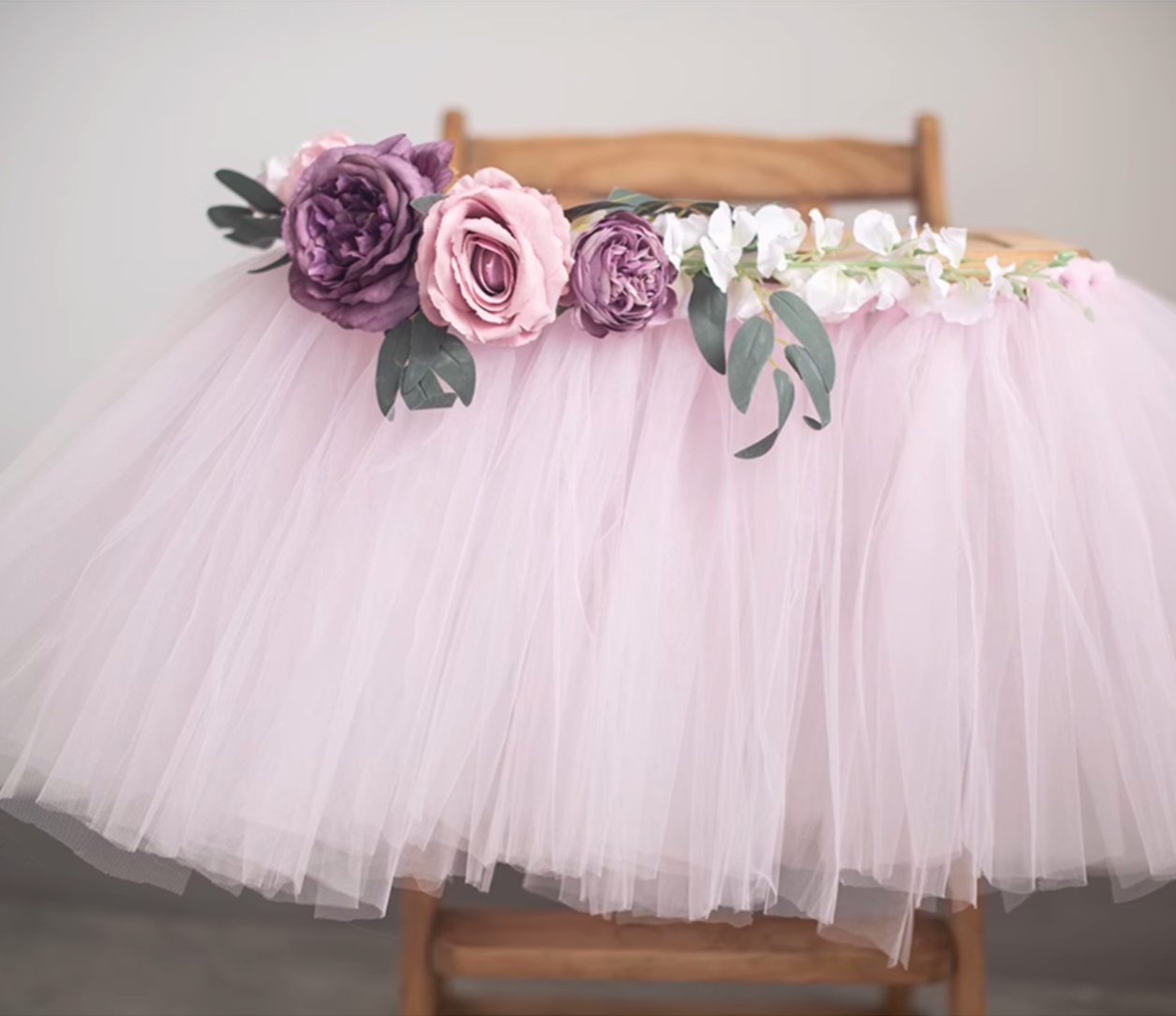 Princess Blossom Birthday Set – Elegant Pink Floral Party Décor